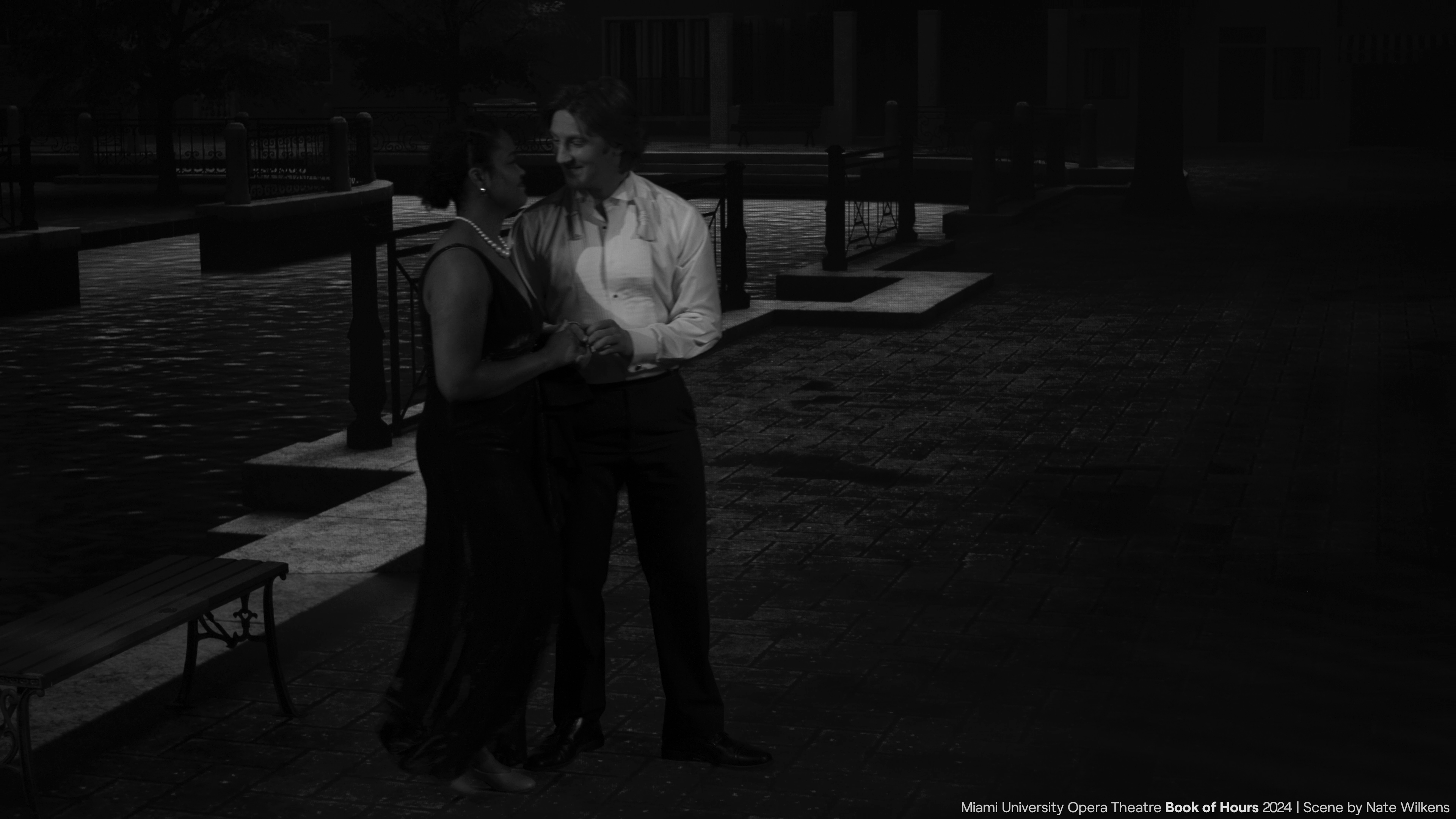 Jacque and Chloe Embracing